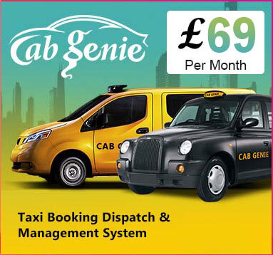 Cab Genie Software - Taxi Booking Software